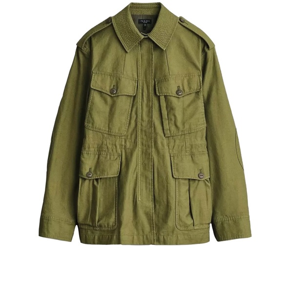 Rag and bone military jacket - Picture 2 of 15